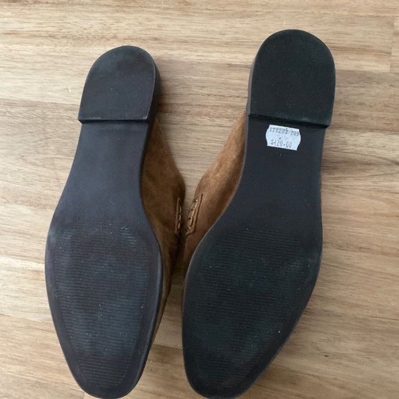 Steve Madden Brown Mules with Gold Chain - Picture 6 of 6